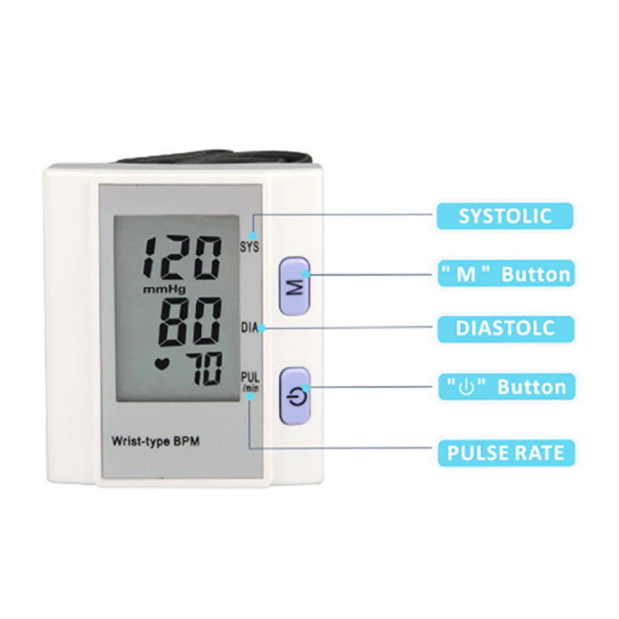 Digital Wrist Blood Pressure Monitor-UW-DBP-2127