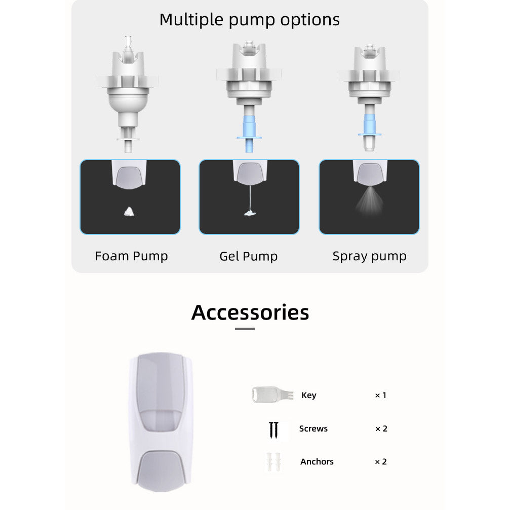 Manual Hand Sanitizer Dispenser-UW-ZDJ-002