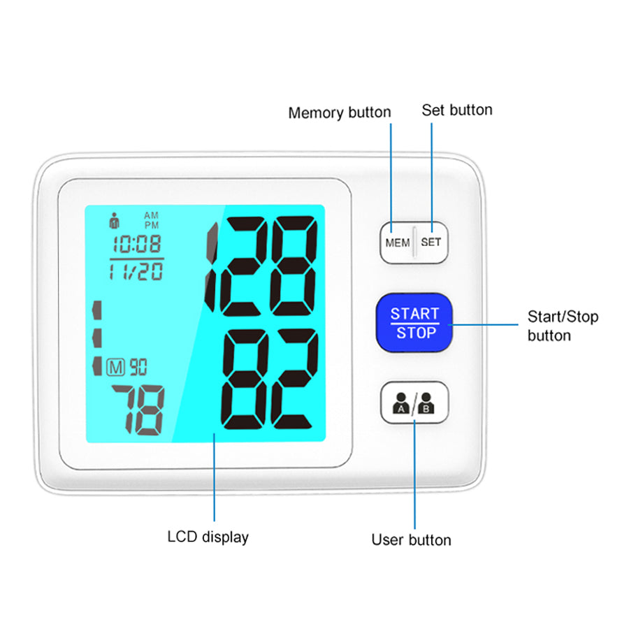 Digital Arm Blood Pressure Monitor-UW-M070-019