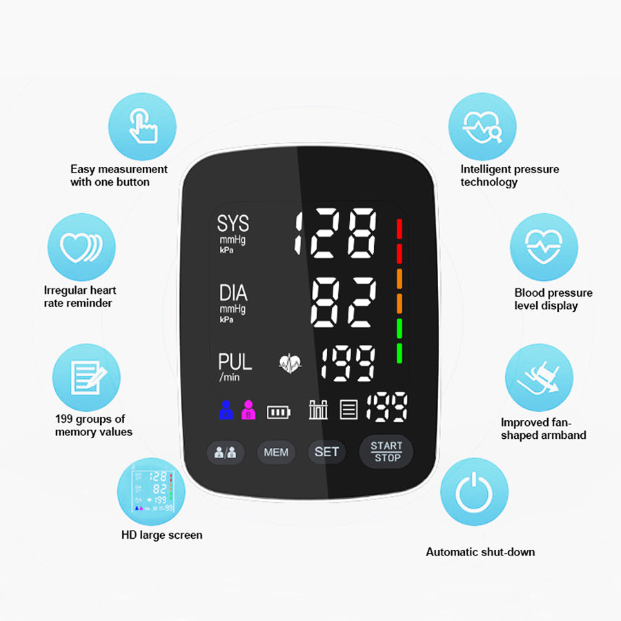 Digital Arm Blood Pressure Monitor-UW-M070-017